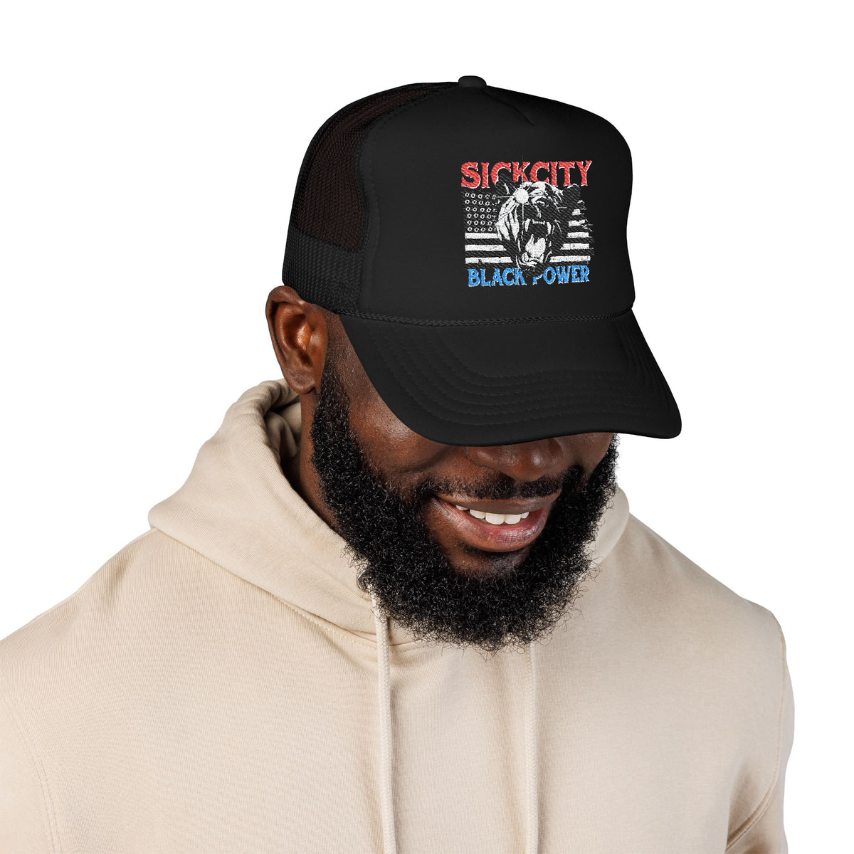 SICKCITY BLACK POWER Trucker Hat