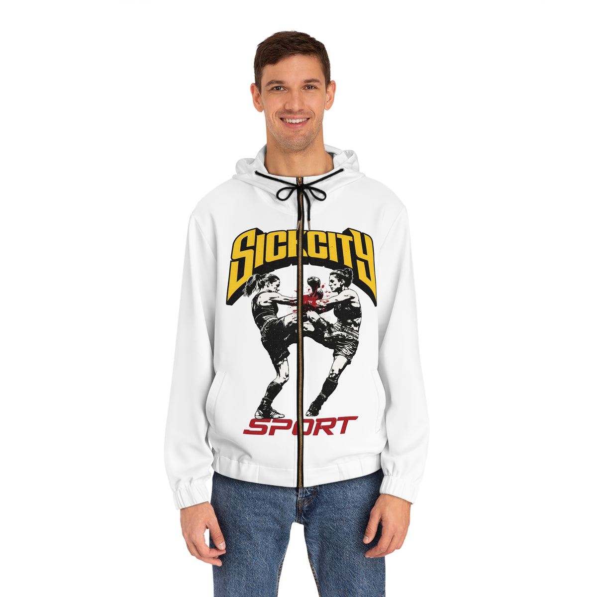 Kick A$$ Full-Zip Hoodie