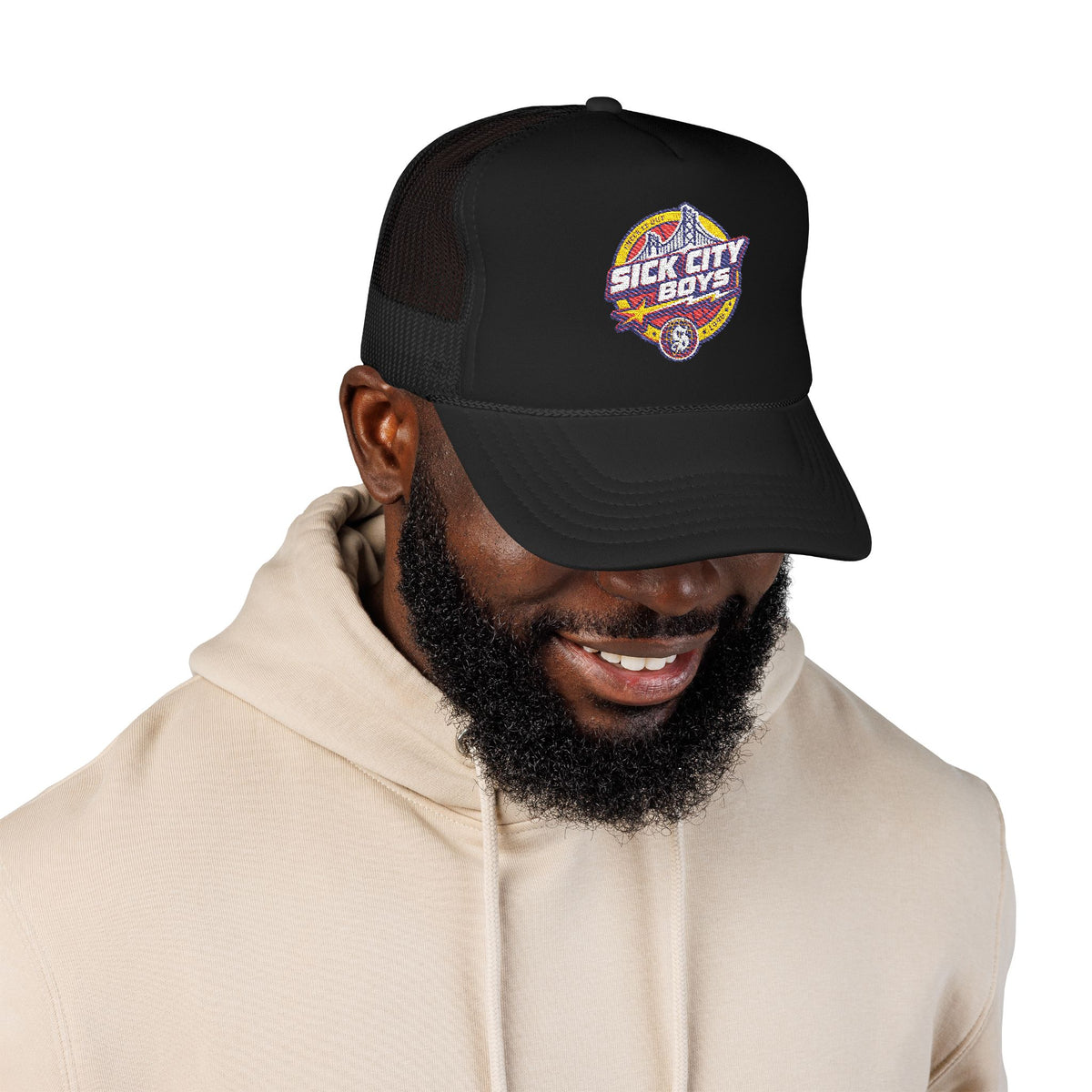 SICKCITY boys Trucker Hat (Embroidery)