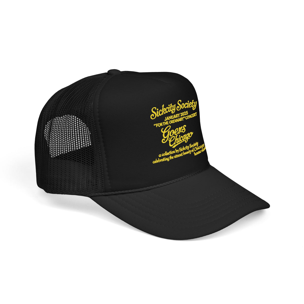 House head Trucker Hat (Embroidery)