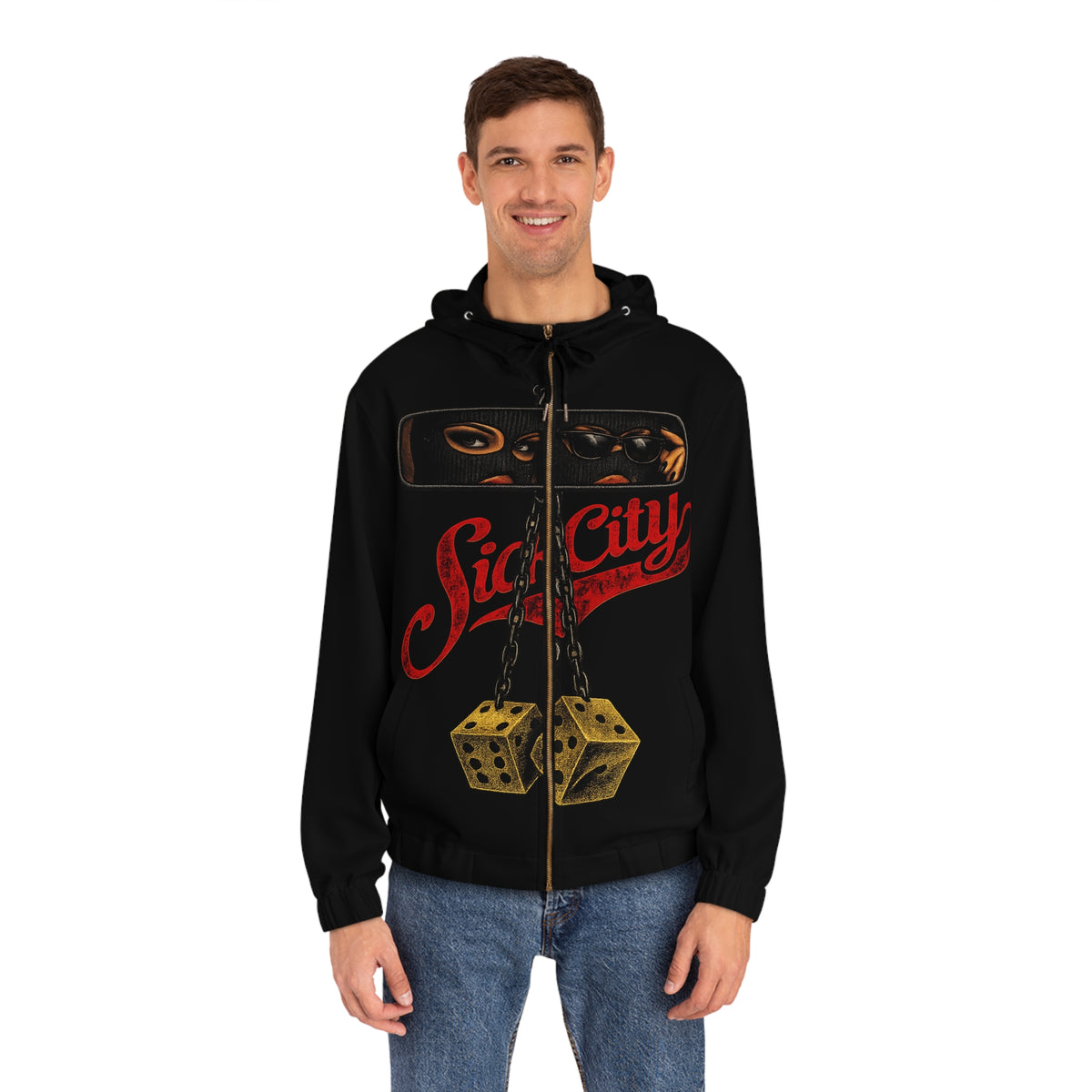 Never look back Full-Zip Hoodie