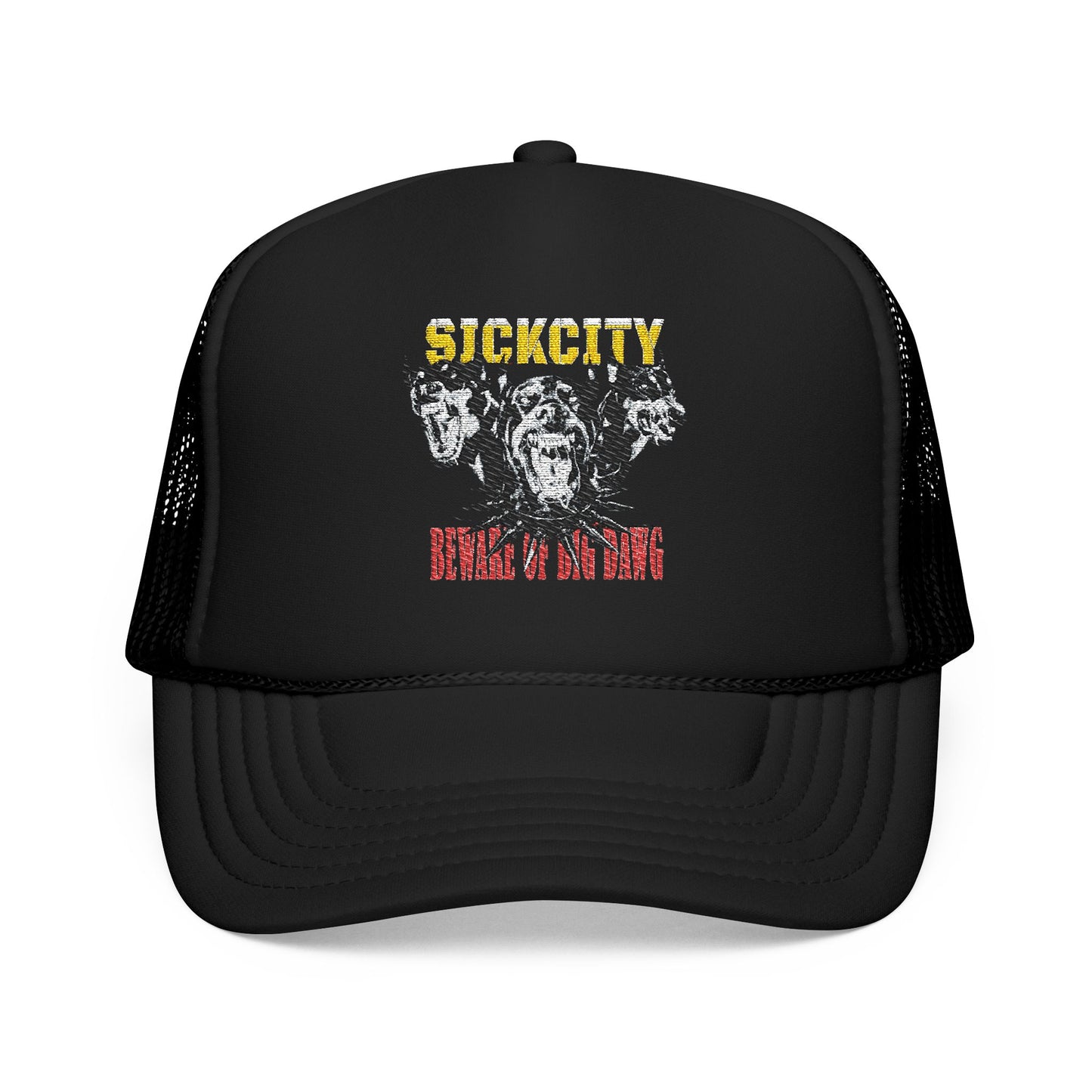 BEWARE OF DAWG Trucker hat