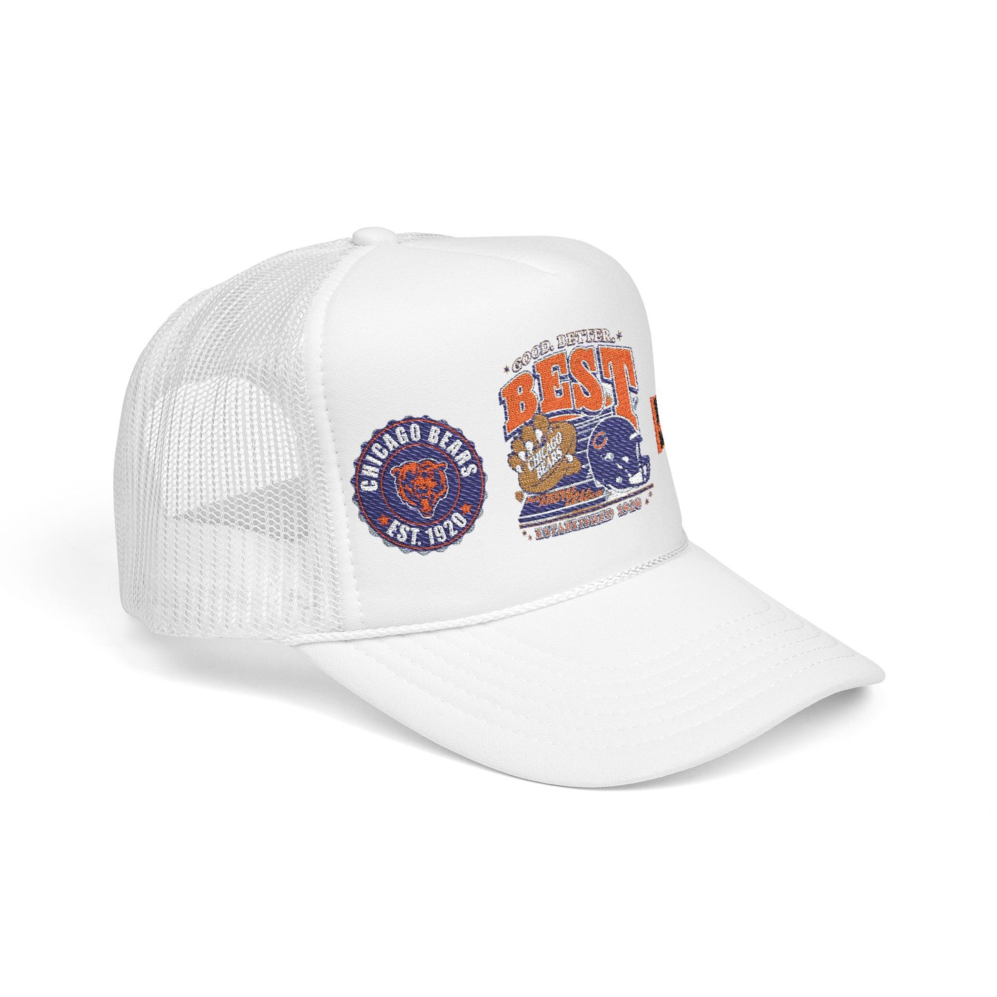 BEAR DOWN — Embroidered Trucker Cap