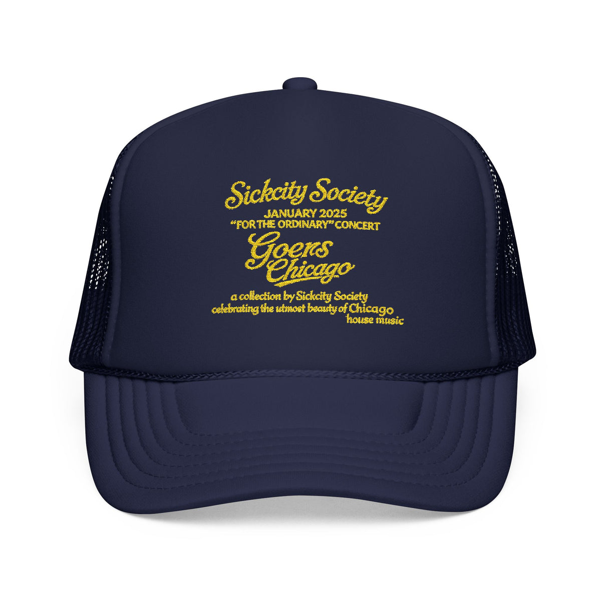 House head Trucker Hat (Embroidery)