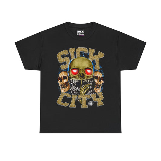 SICKCITY STONE SKULL TEE