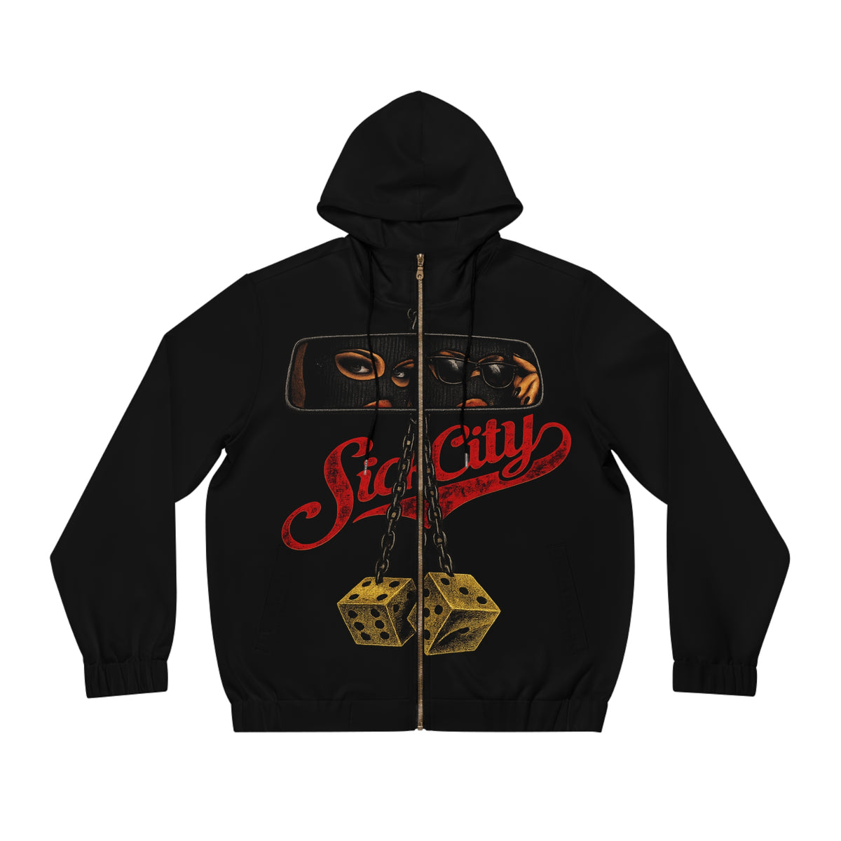 Never look back Full-Zip Hoodie