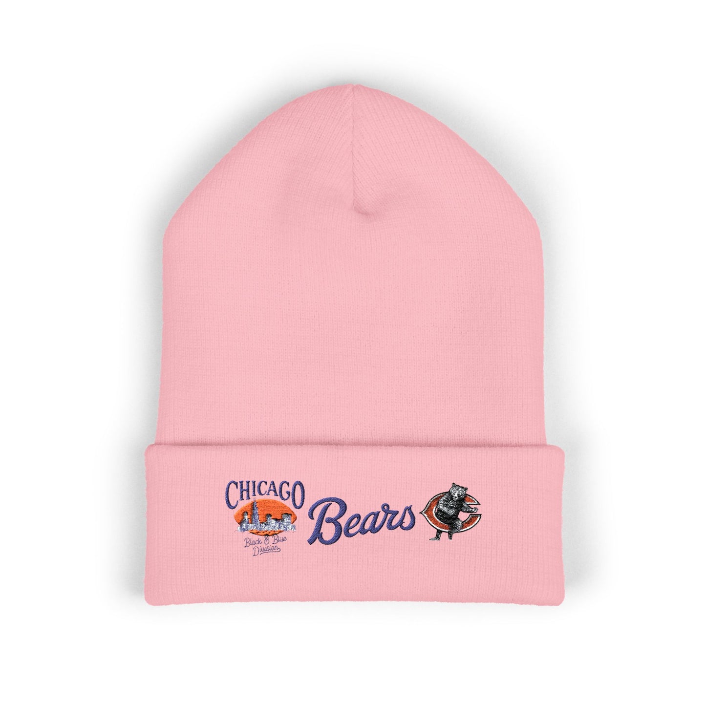 Bear witness Embroidered Cuffed Beanie (RETRO x DESIGNER COLLAB)