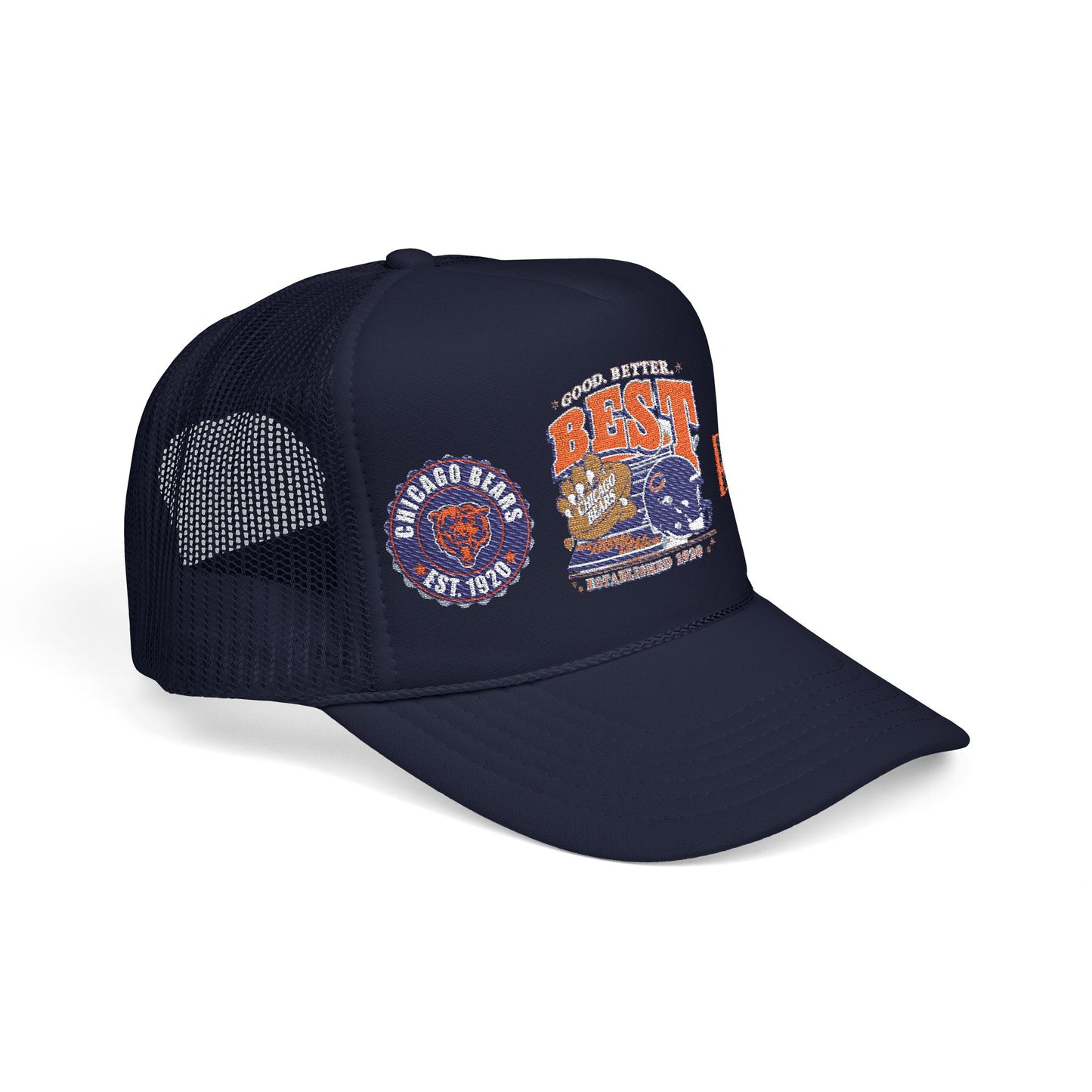 BEAR DOWN — Embroidered Trucker Cap