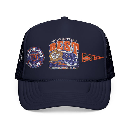 BEAR DOWN — Embroidered Trucker Cap