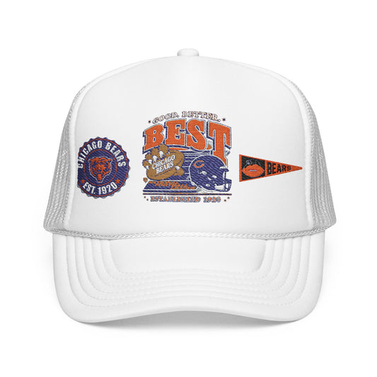 BEAR DOWN — Embroidered Trucker Cap